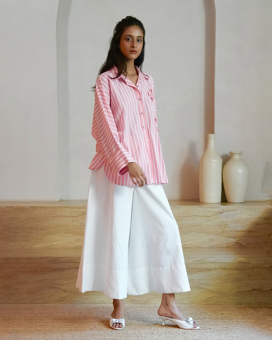 Rose Stripe Shirt