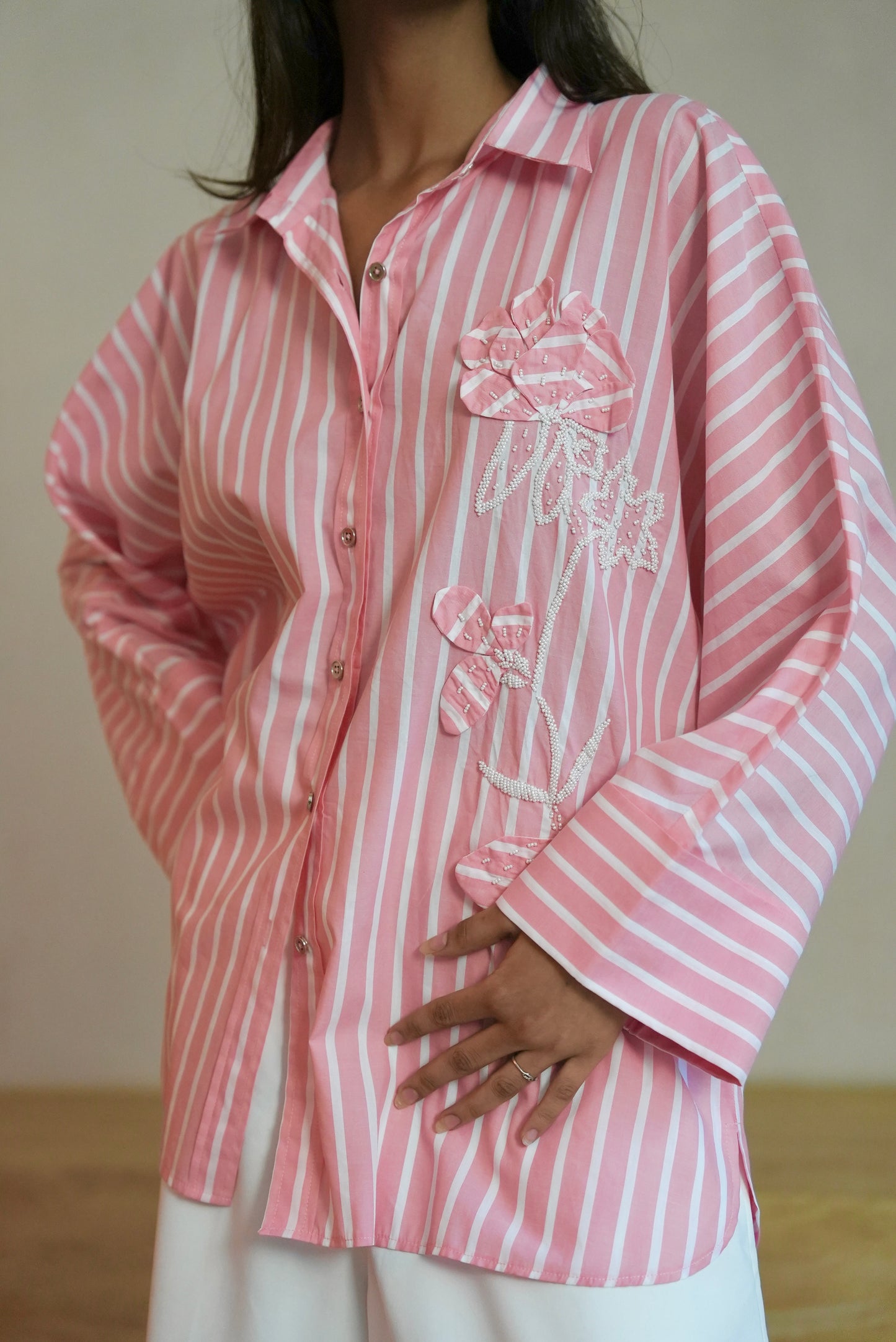 Rose Stripe Shirt