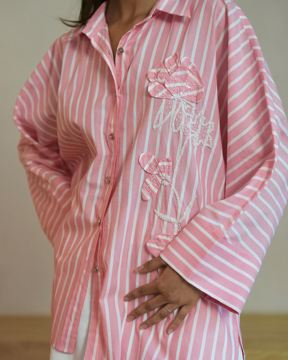 Rose Stripe Shirt