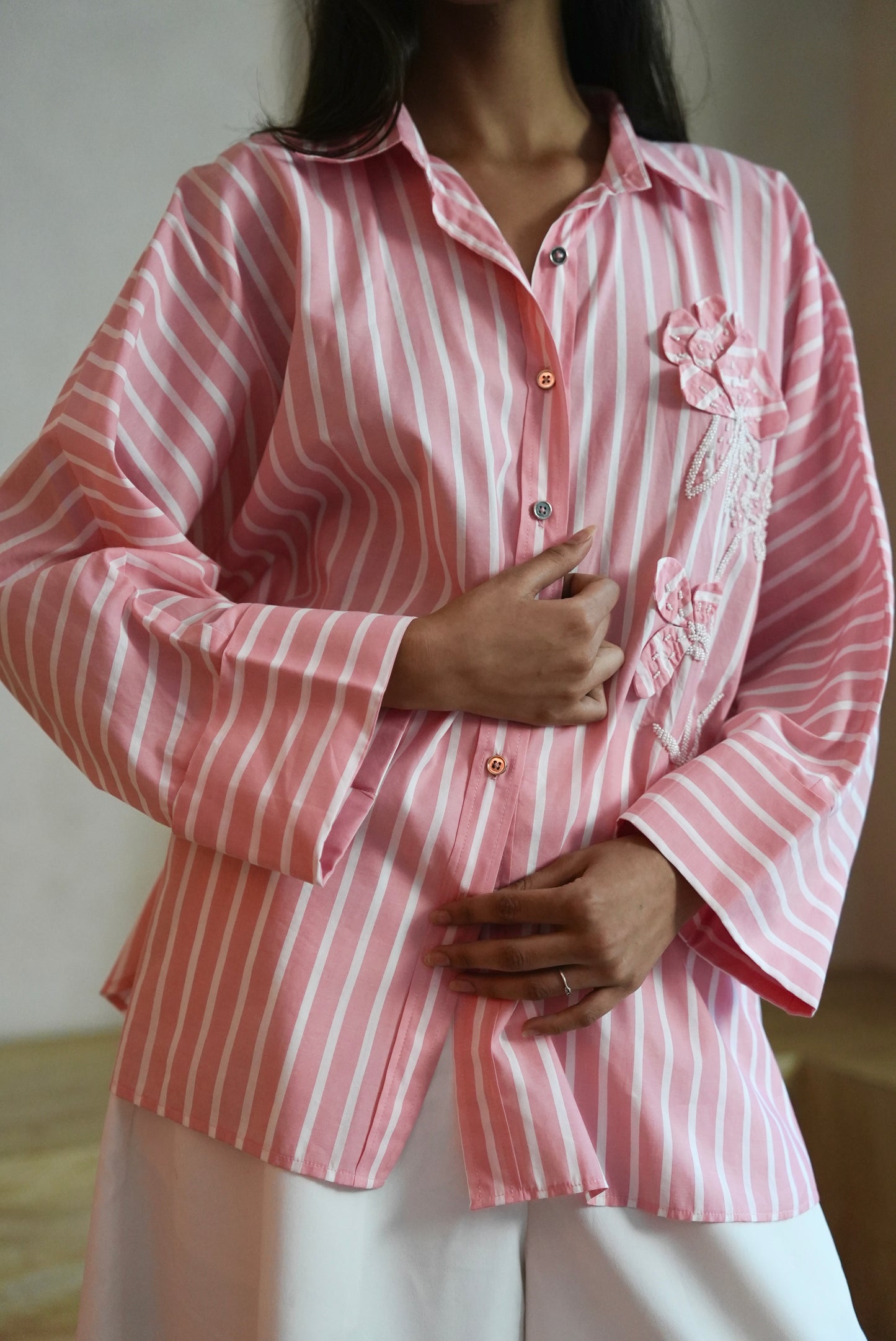 Rose Stripe Shirt