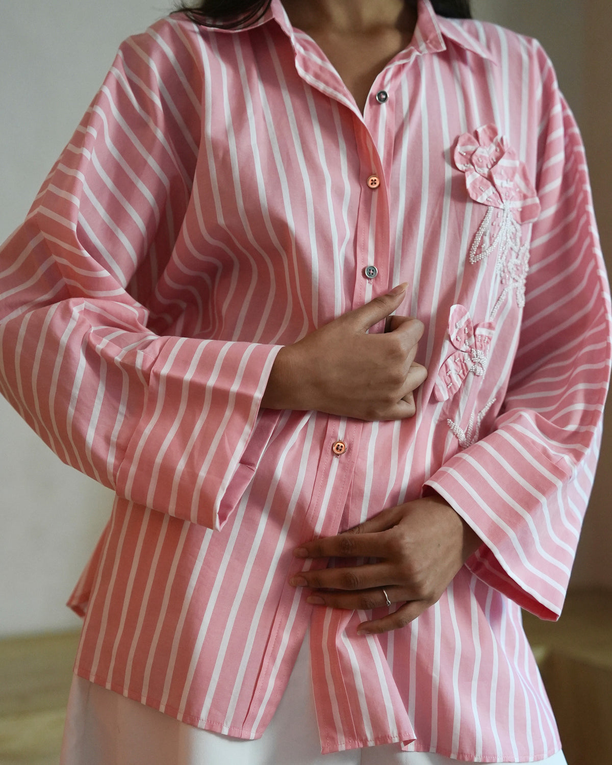 Rose Stripe Shirt
