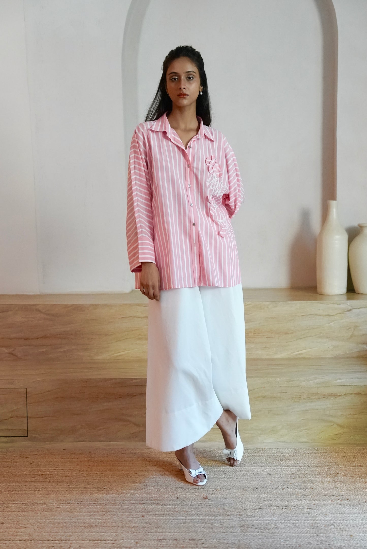 Rose Stripe Shirt