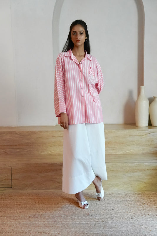 Rose Stripe Shirt