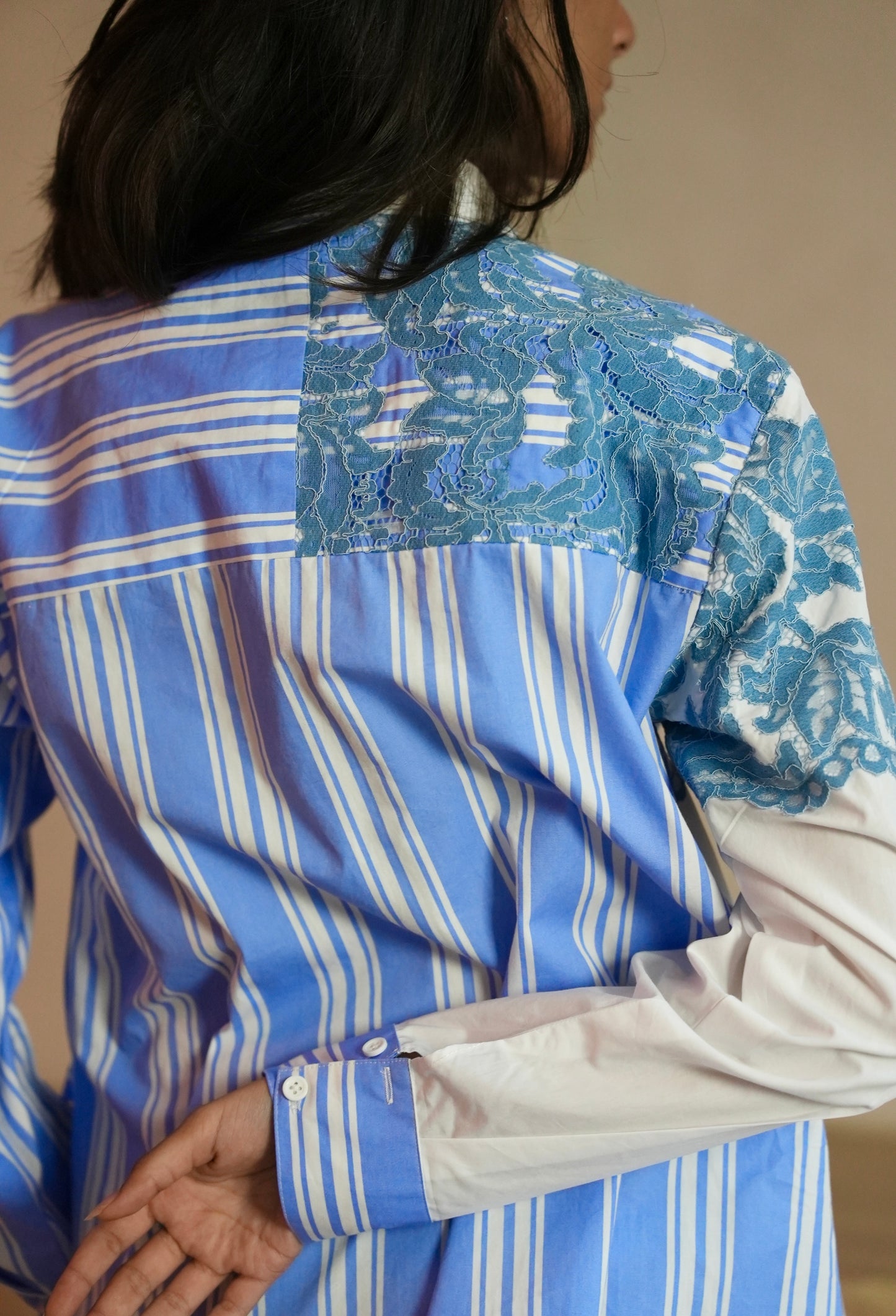 Santorini Blue Shirt