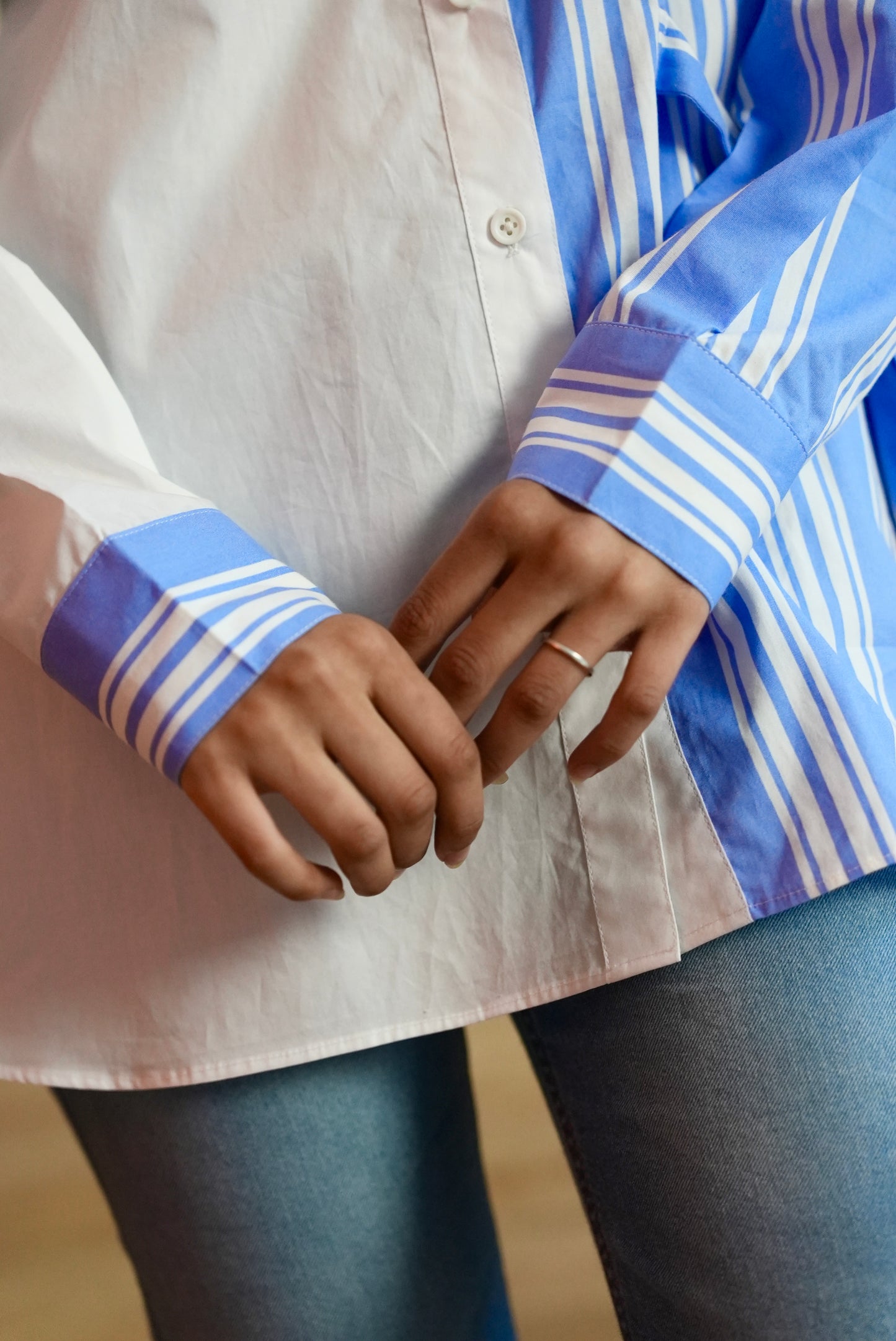 Santorini Blue Shirt