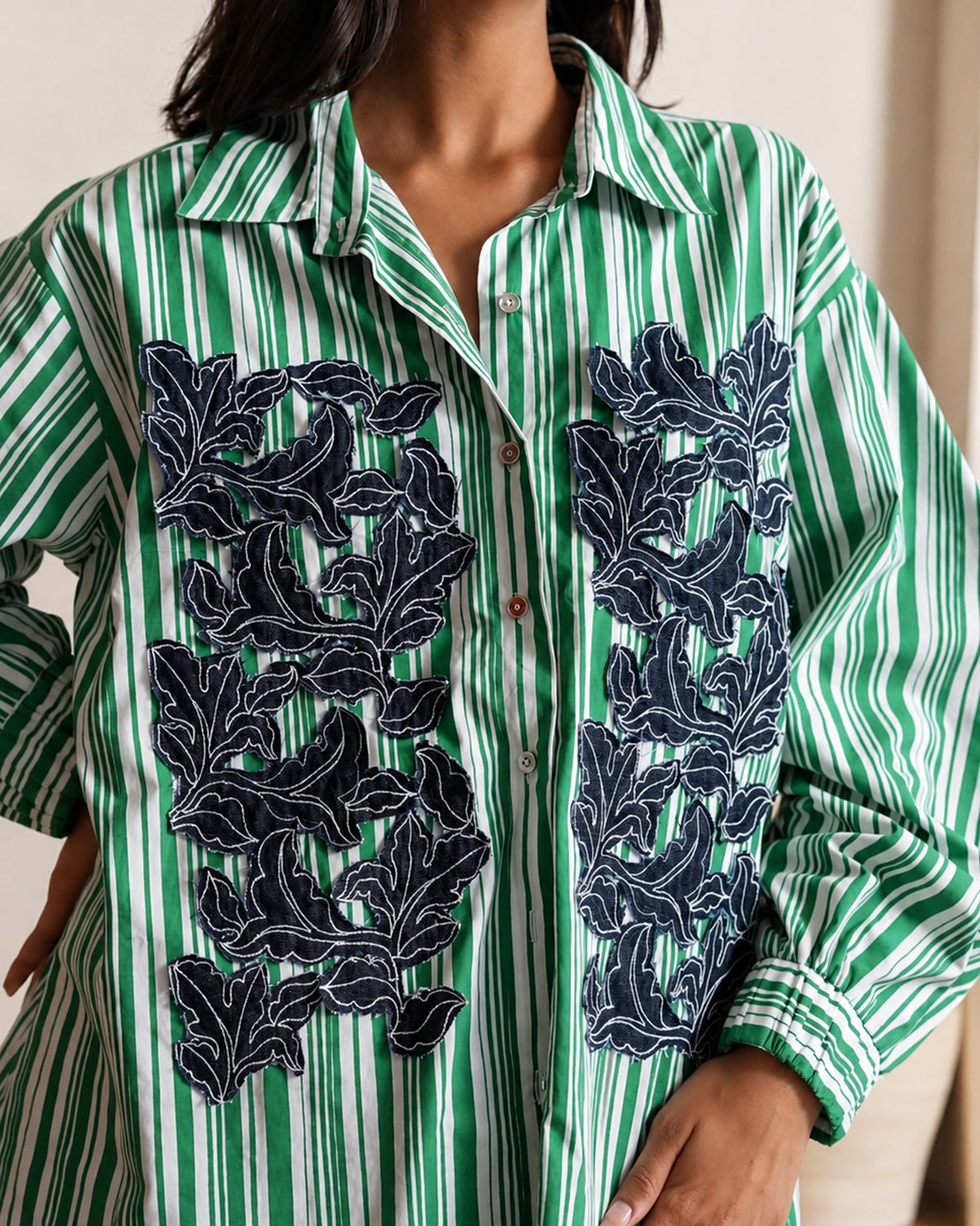 Jade Garden Shorts Set