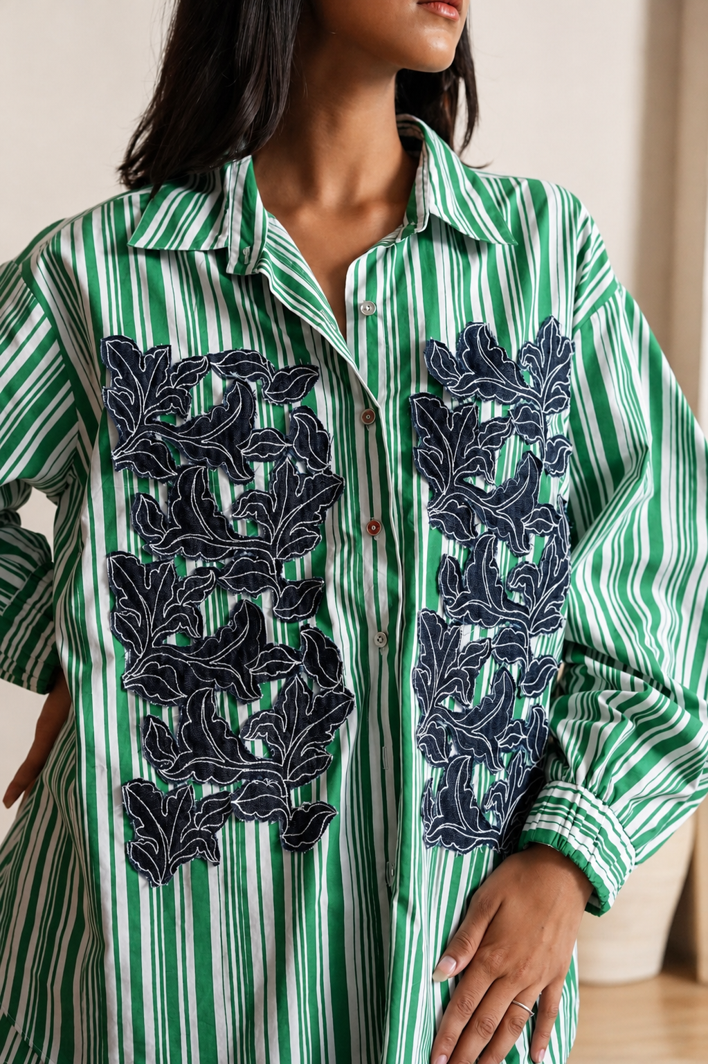 Jade Garden Shorts Set