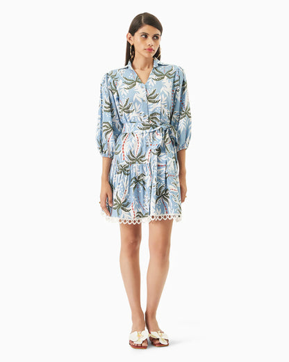 Bold Palm Dress