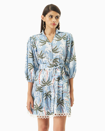 Bold Palm Dress