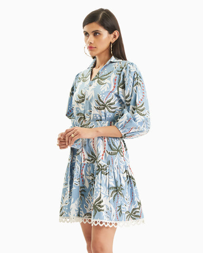 Bold Palm Dress