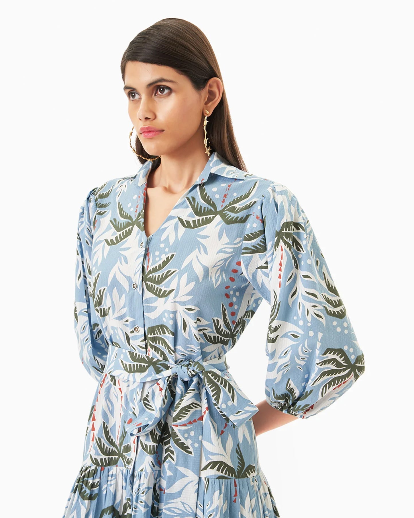Bold Palm Dress