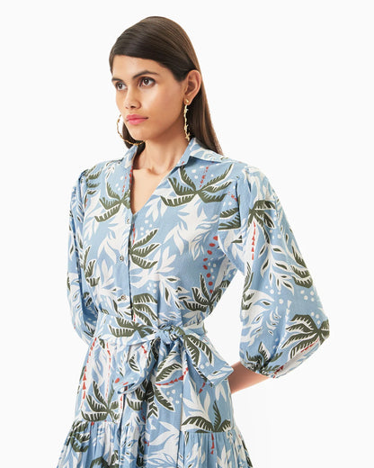 Bold Palm Dress