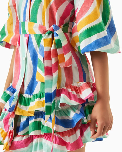 Rainbow Wave Dress