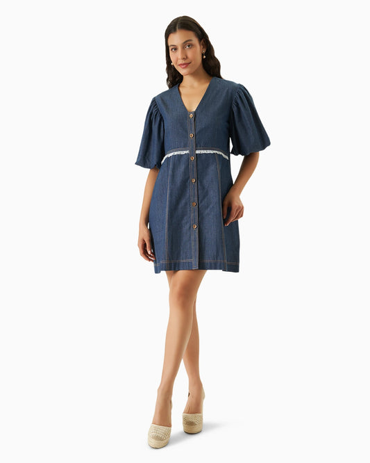 Blue Ease Dress