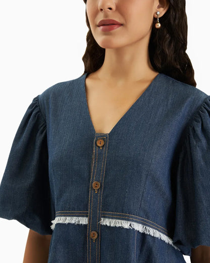 Blue Ease Dress