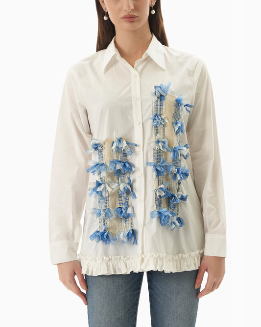 Jute Fringe Shirt