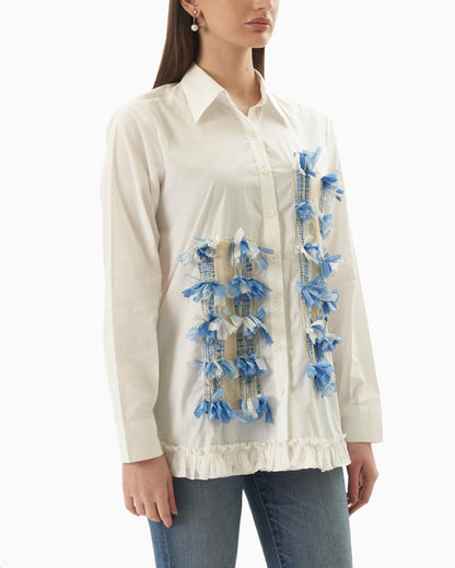 Jute Fringe Shirt