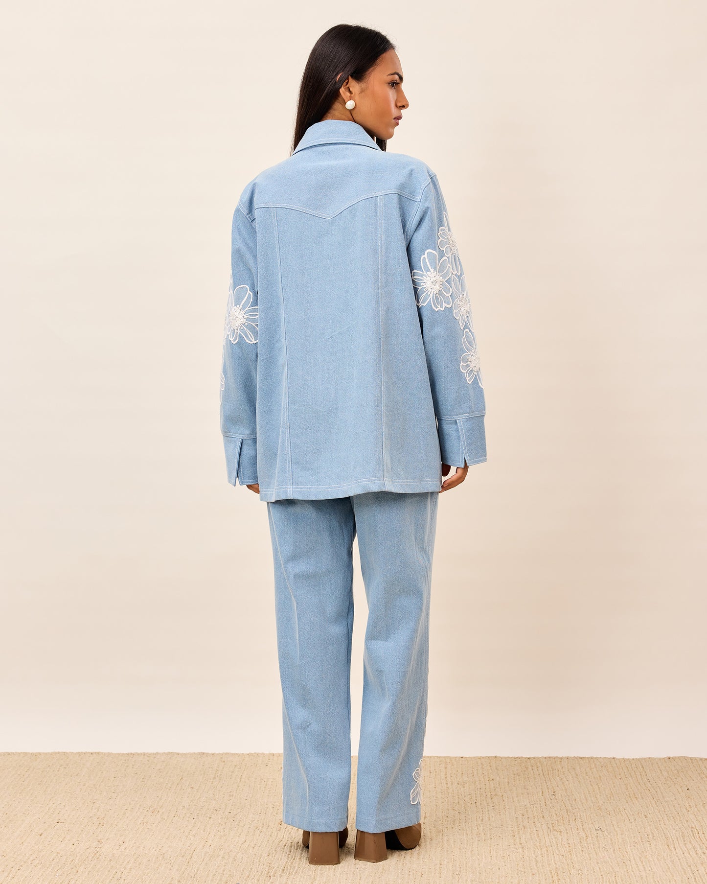 Sky Bloom Co-ord Set