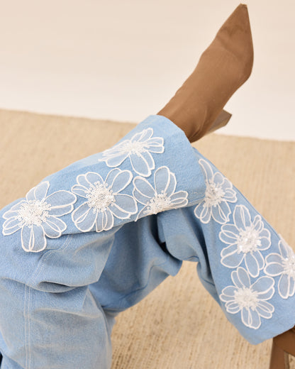 Sky Bloom Co-ord Set