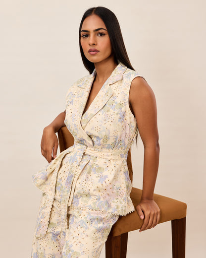 Pastel Garden Cutwork Set