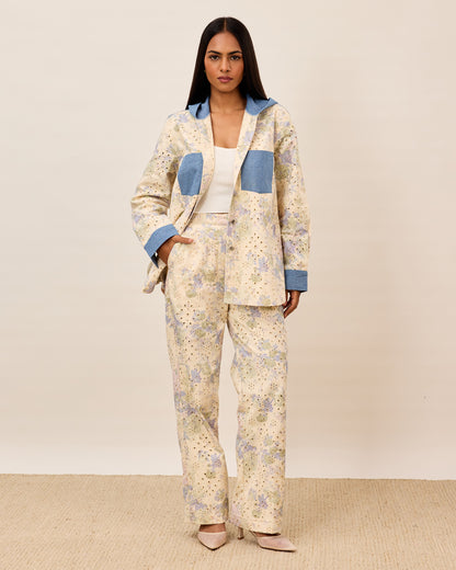 Pastel Garden Hoodie Set