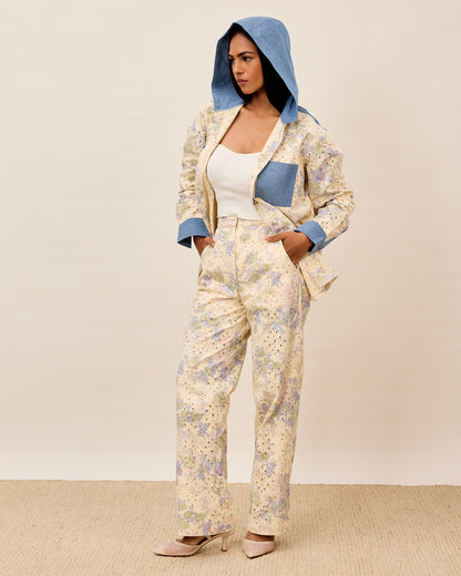 Pastel Garden Hoodie Set