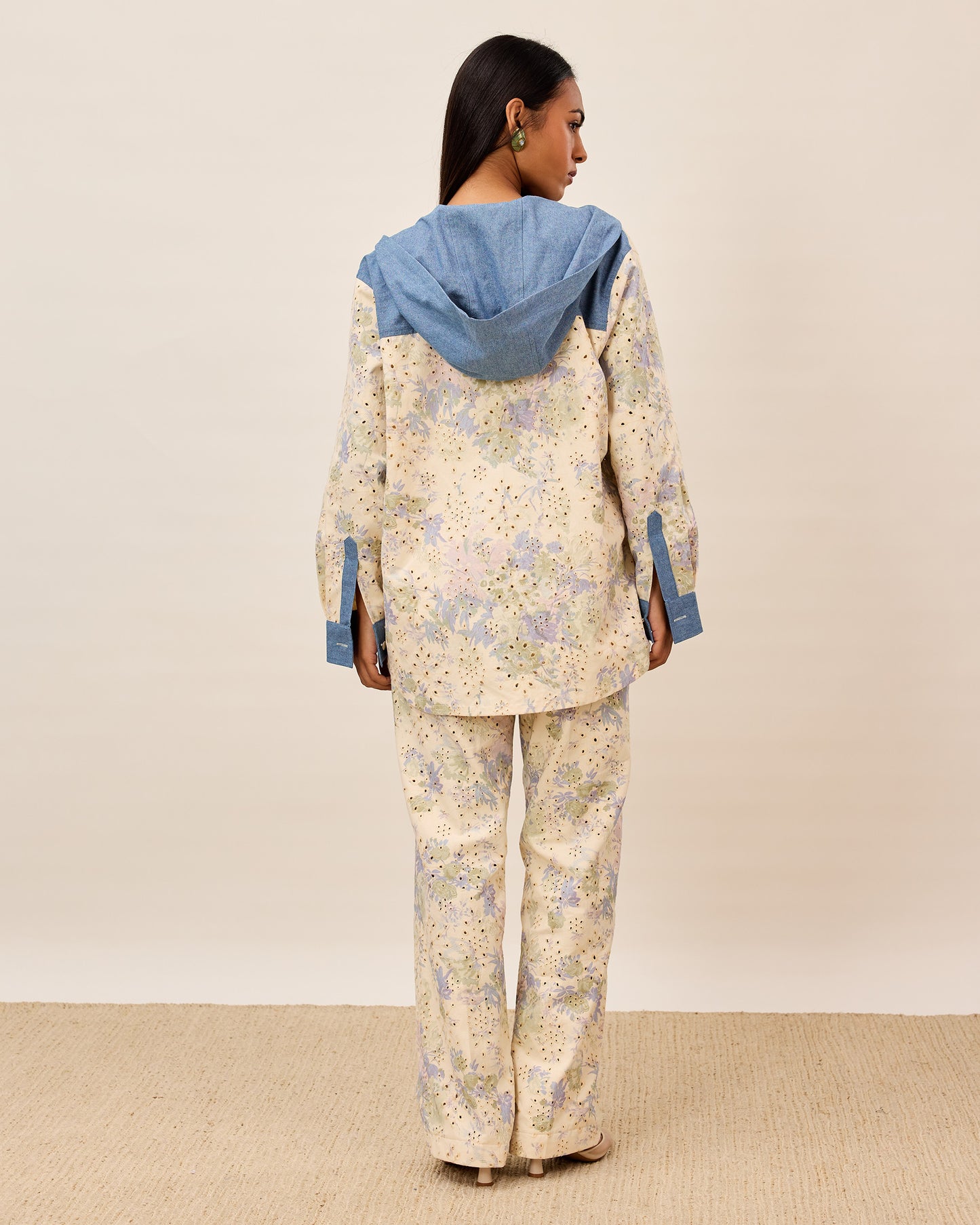 Pastel Garden Hoodie Set