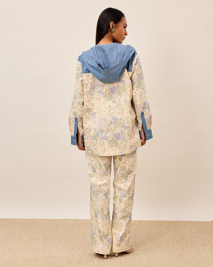 Pastel Garden Hoodie Set