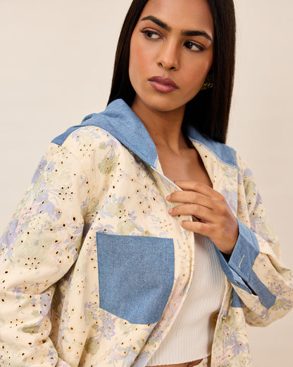 Pastel Garden Hoodie Set