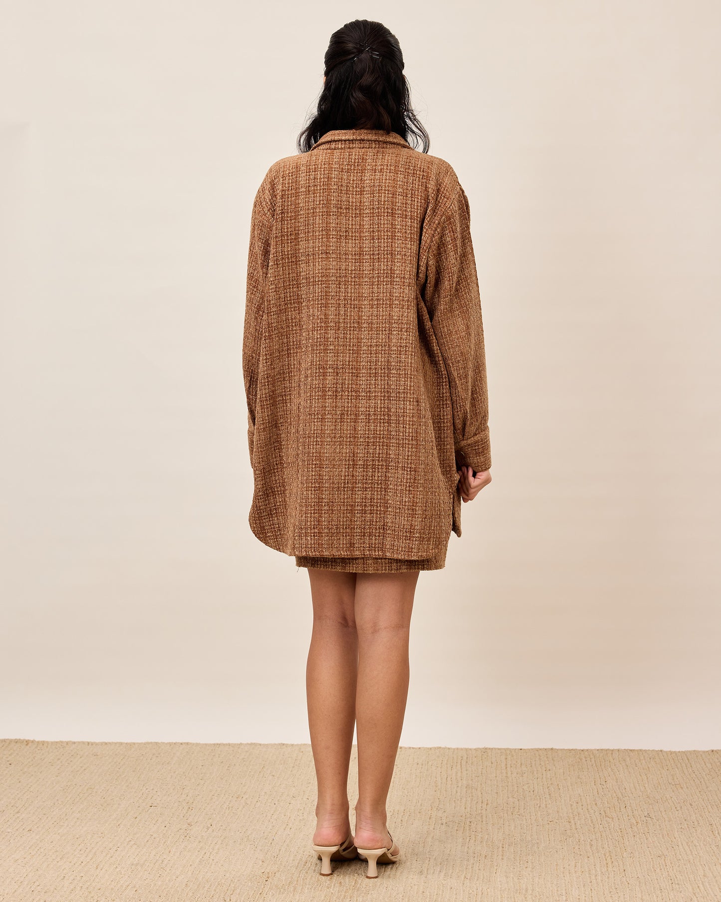 Mocha Tweed Trio Set