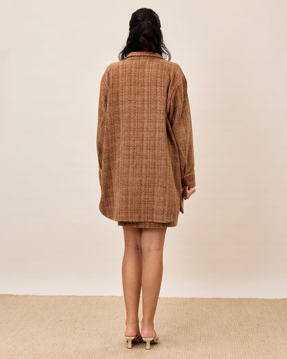 Mocha Tweed Trio Set