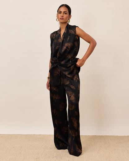 Midnight Bloom Co-ord Set