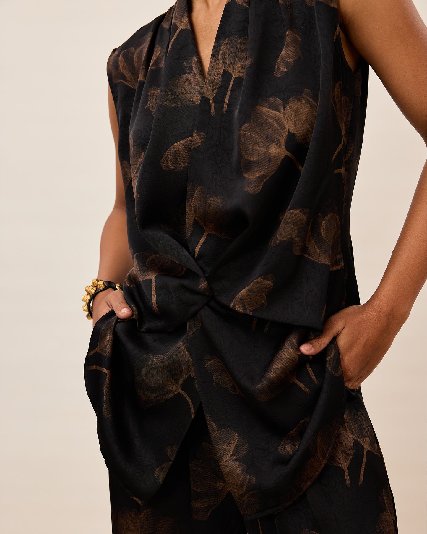 Midnight Bloom Co-ord Set