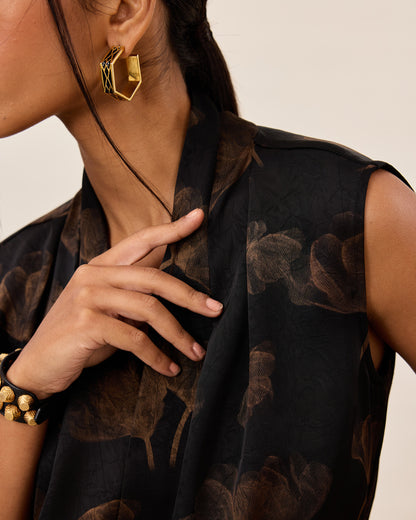 Midnight Bloom Co-ord Set