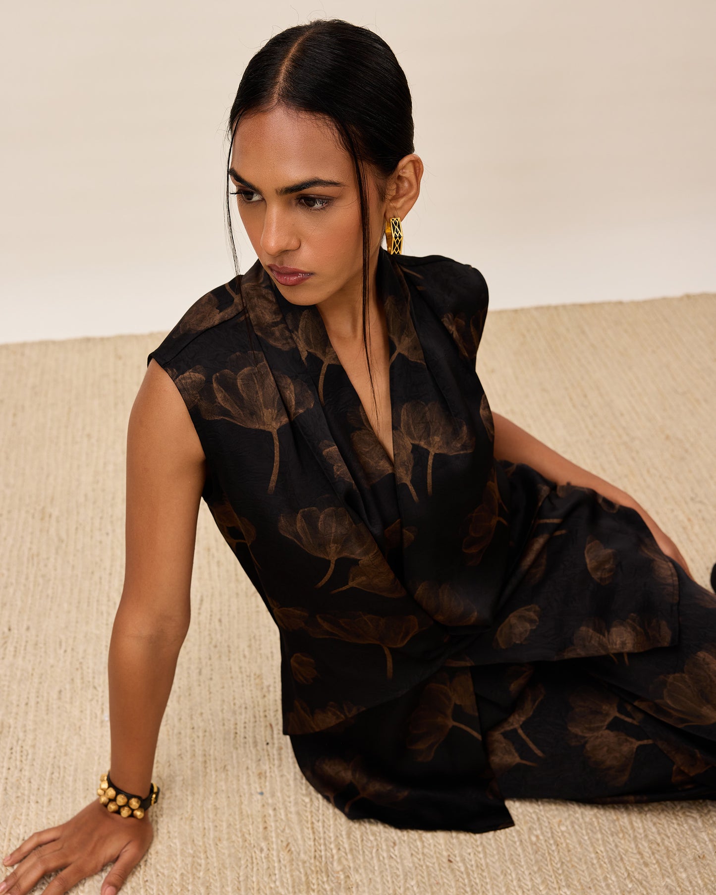 Midnight Bloom Co-ord Set