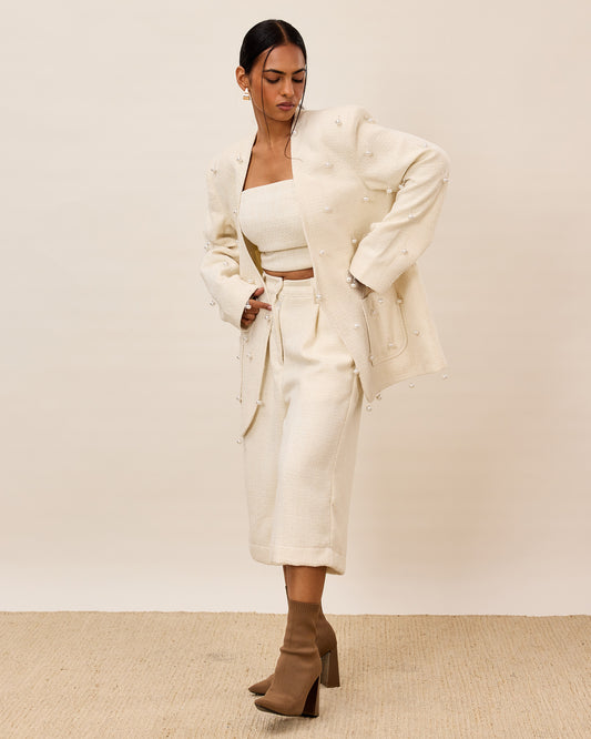 Ivory Pearl Trio Set