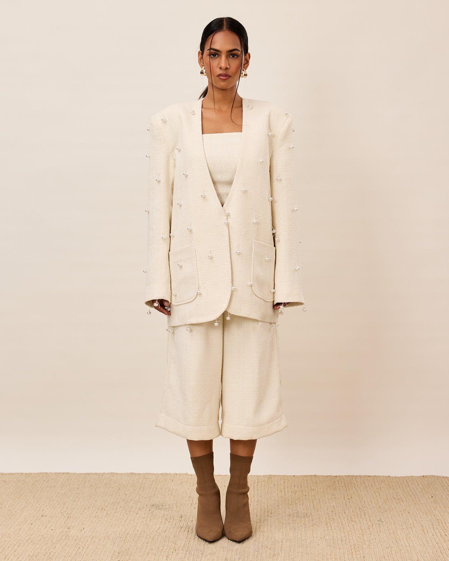 Ivory Pearl Trio Set