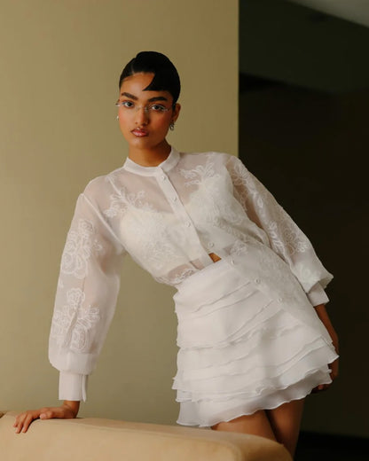 Stellar Lace Applique Co-ord Set