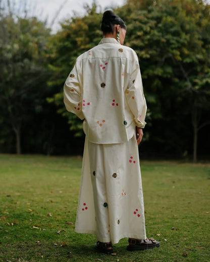 Pop-Dot Cotton Co-ord Set
