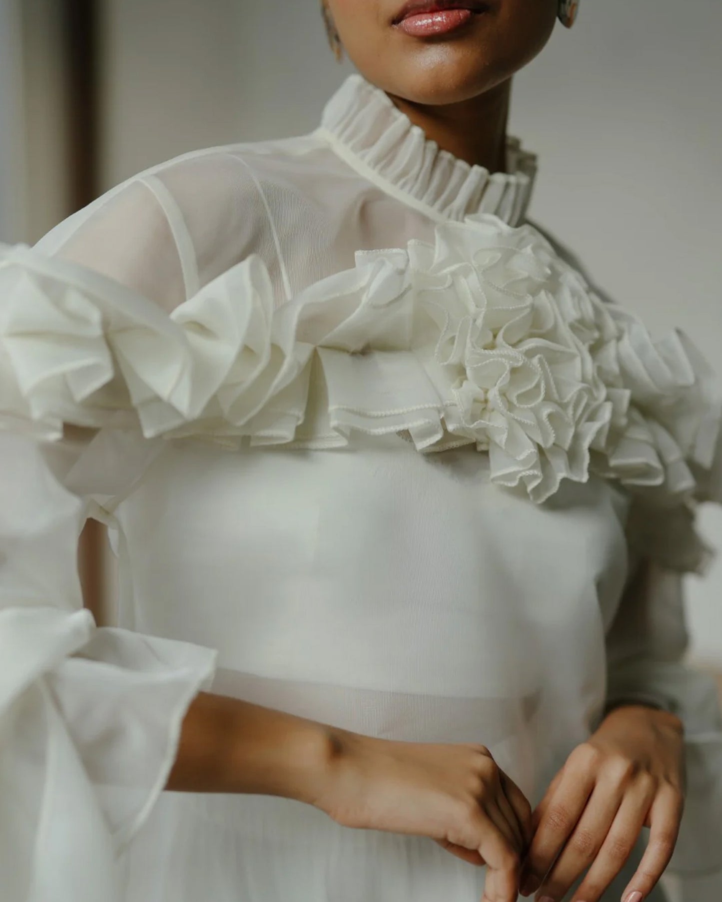 Zest Organza Top