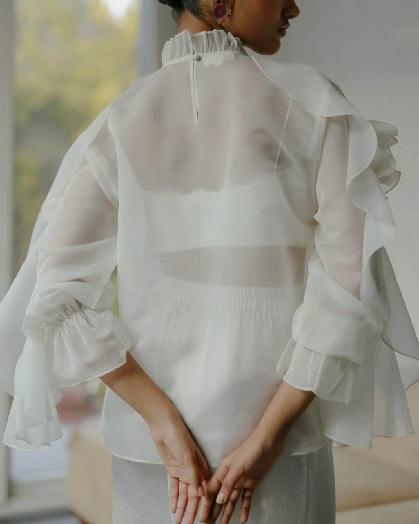 Zest Organza Top