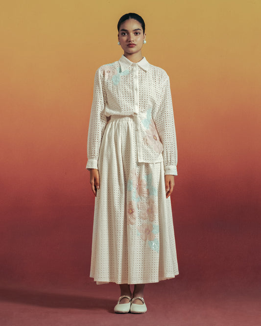 Petal Meadow Skirt Set