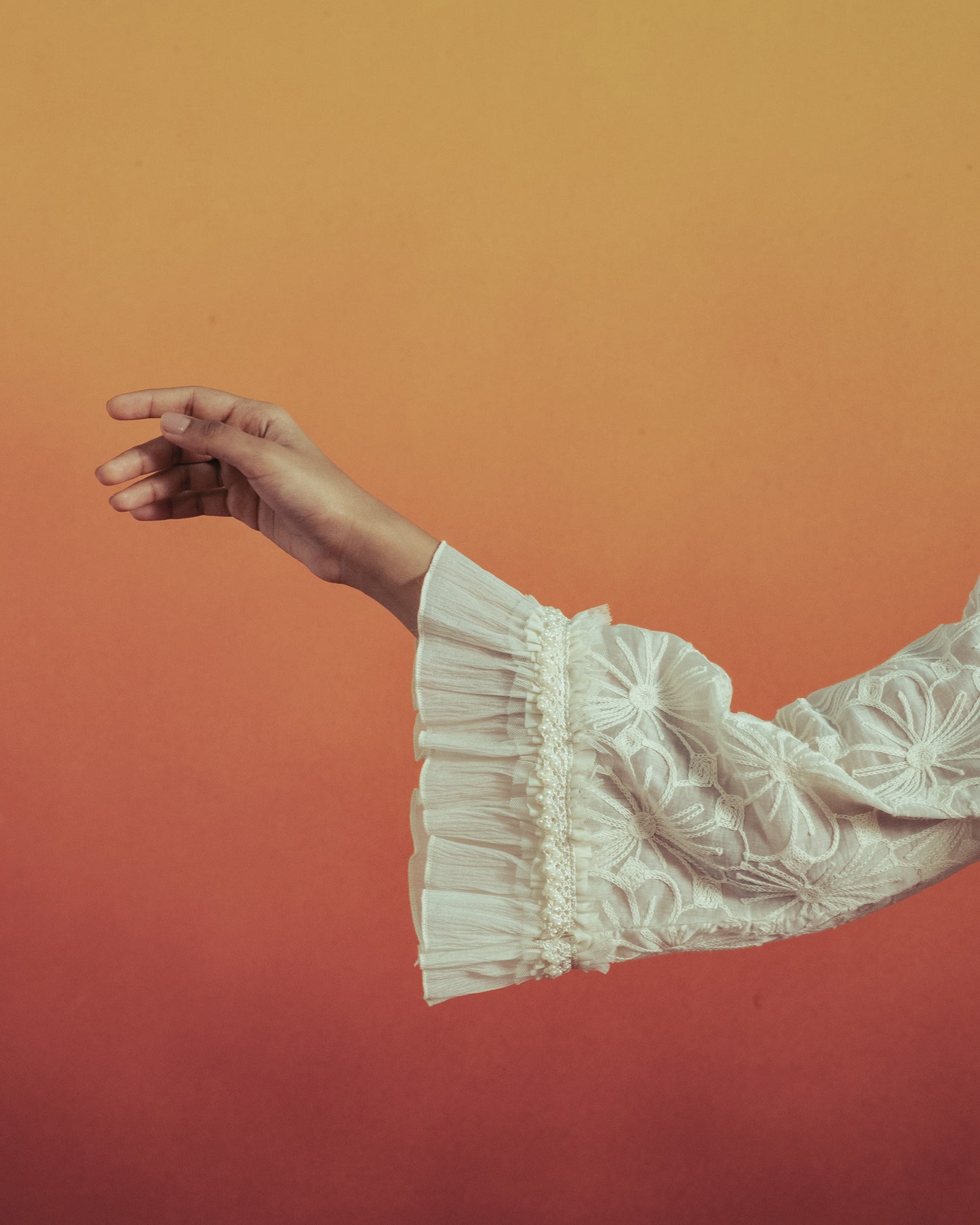 Ivory Garden Tunic Set