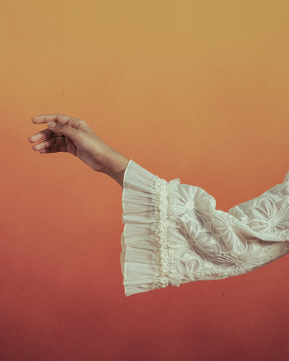 Ivory Garden Tunic Set