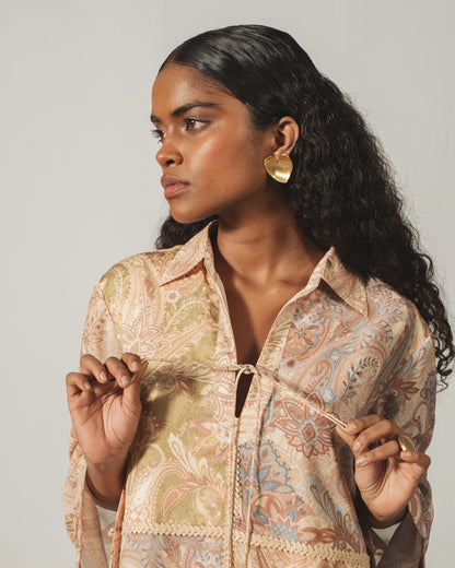 Sunset Paisley Short Set