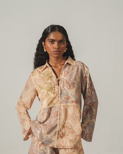 Sunset Paisley Short Set