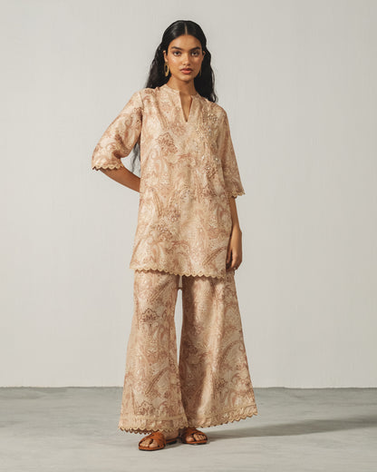 Blush Paisley Lounge Set