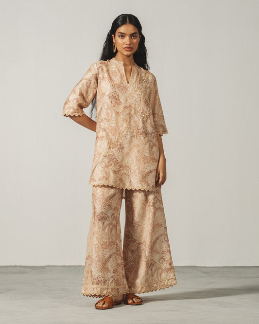 Blush Paisley Lounge Set