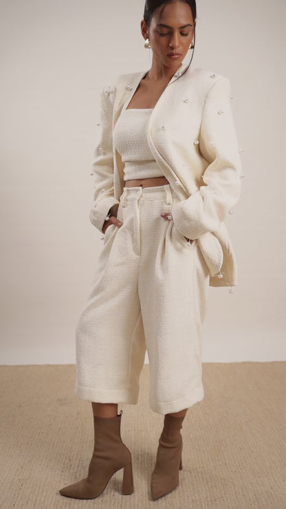 Ivory Pearl Trio Set