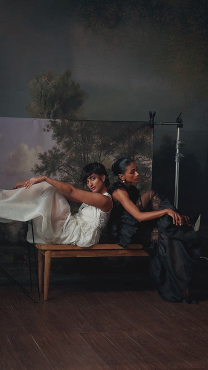 Midnight Meadow Dress